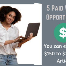 Five Paid Writing Opportunities: You Can Earn $150 - $3000 Per Article